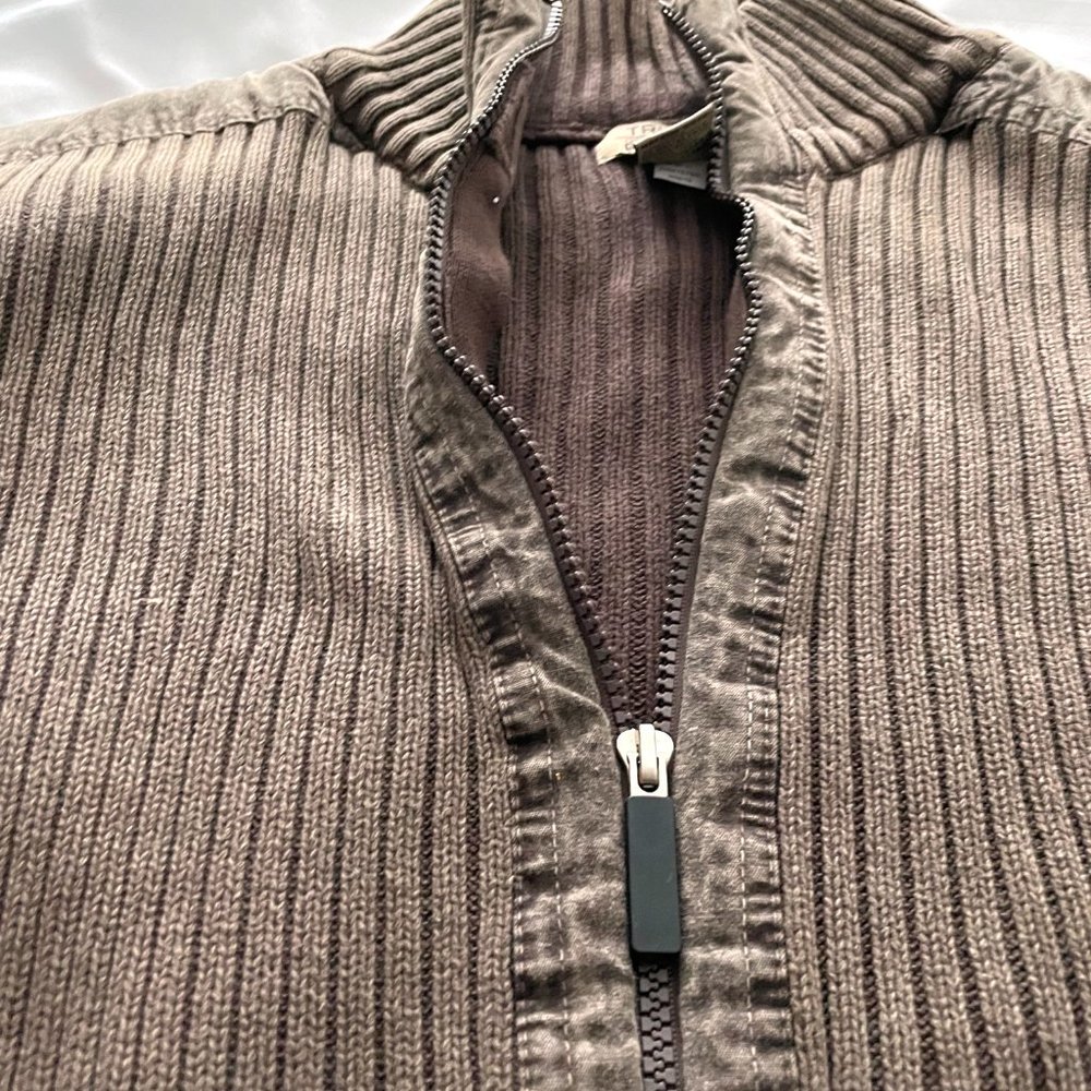 Trilogy Brown Cargo Outfitters Zip Up - Picture 2 of 4